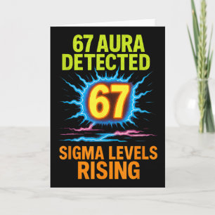 Carte 67 Aura Détectée Niveaux Sigma en Hausse Six Sept