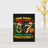 Carte 67 Basketball Christmas Funny Practice Meme Gift  (Fleur jaune)