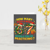 Carte 67 Basketball Christmas Funny Practice Meme Gift (Fleur jaune)