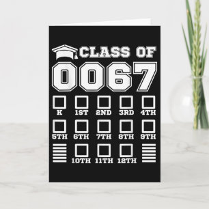 Carte 67 Cl sur 67 Grandir avec moi Premier jour d'école