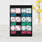 Carte 67 Comptage Blocs Dominos Professeur de Mathématiq (Fleur jaune)