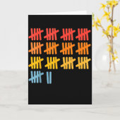 Carte 67 comptage professeur de mathématiques mathématiq (Fleur jaune)
