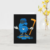 Carte 67 Drip Ice Cream Hockey Player  (Fleur jaune)