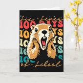 Carte 67 Drôle Six Sept Respectez Le Groundhog 100 Jours (Fleur jaune)