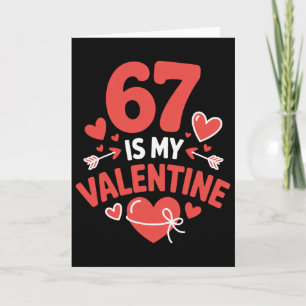 Carte 67 Est Mon Valentin Six Sept Valentins 6 7 Générat