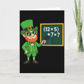Carte 67 Funny St Patricks Day Math Teacher Meme Six Sev (Devant)