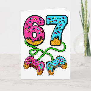 Carte 67 Glace Dégoulinante Mème Joueur Six Sept Gen Alp