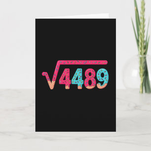 Carte 67 Glace Dégoulinante Mème Racine Carrée 4489 Argo