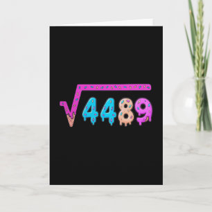 Carte 67 Glace Dégoulinante Mème Racine Carrée 4489 Argo