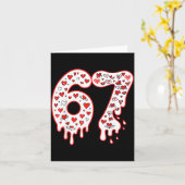 Carte 67 Glace Dégoulinante Mème Six Sept Gen Alpha Vale (Fleur jaune)