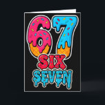 Carte 67 Glace Drip Drôle Six Sept Gen Alpha Meme S<br><div class="desc">67 Glace Drip Drôle Six Sept Gen Alpha Meme Argot</div>