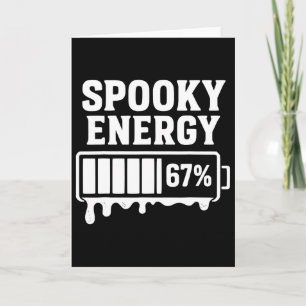 Carte 67 Halloween Énergie Effrayante Brainrot Meme Six