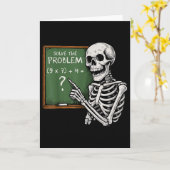 Carte 67 Halloween Math Funny Six Seven Meme Brainrot Sk (Fleur jaune)