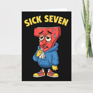 Carte 67 Hommes Femmes Six Sept Humour Mème Brainrot S