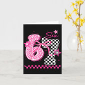 Carte 67 Léopard À Carreaux Drôle Six Sept Mème 6-7 Tass (Fleur jaune)