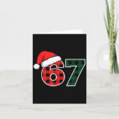 Carte 67 Meme Christmas Six Seven  (Devant)