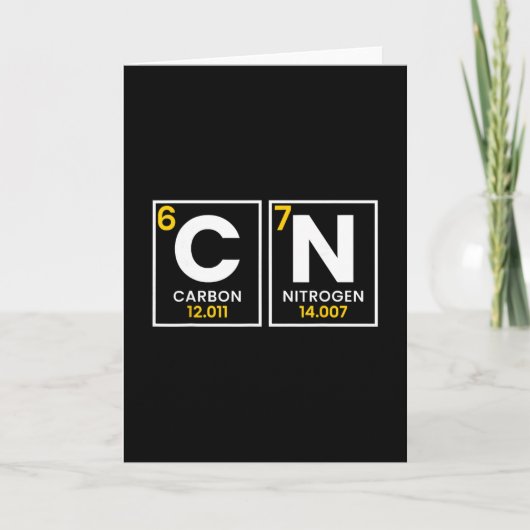 Carte 67 Meme Drôle Chimie Science Professeur Tableau Pé (Devant)