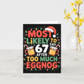 Carte 67 Meme drôle de conception de Meme de Noël le plu (Fleur jaune)