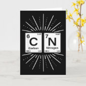 Carte 67 Meme Drôle Science Chimie Nerds Humour Période (Fleur jaune)