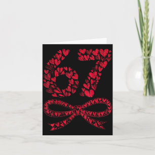 Carte 67 Meme du cœur de la Saint-Valentin – Tendance Si