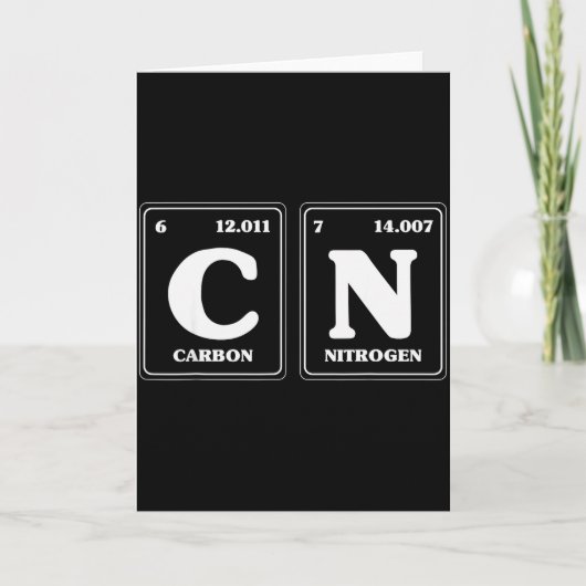 Carte 67 Meme Funny Teacher Science Periodic Table Retro (Devant)