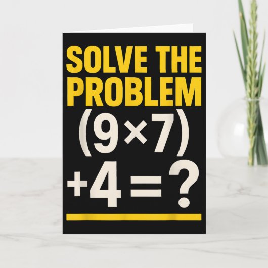 Carte 67 Meme Prof de Maths Drôle École 6-7 Pourriture d (Devant)