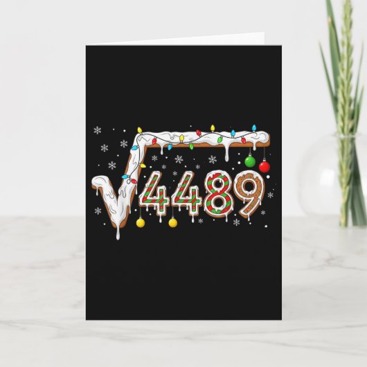 Carte 67 Meme Racine Carrée 4489 Prof De Maths Drôle (Devant)