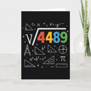 Carte 67 Meme Racine Carrée 4489 Slang Six Sept Prof de
