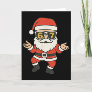 Carte 67 Meme Six Seven Danse Enfants Hommes Filles Noël