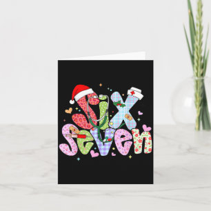 Carte 67 Meme Six Seven Infirmière Noël Drôle Nursing Wo