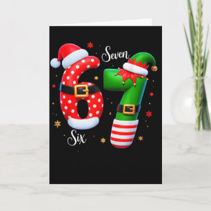 Carte 67 Meme Six Seven Pour Enfants Femmes Hommes Garço