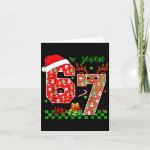 Carte 67 Meme Six Seven Pour Enfants Femmes Hommes Garço