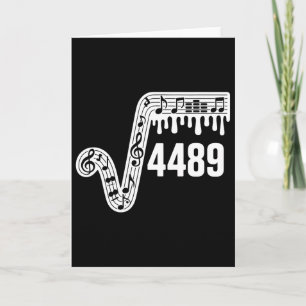 Carte 67 Musique Drip Mème Racine Carrée 4489 Argot Drôl