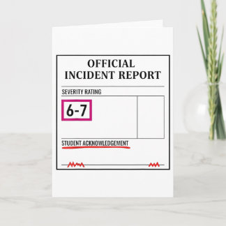 Carte 67 Ne dites plus 6-7 encore T-shirt drôle pour pro