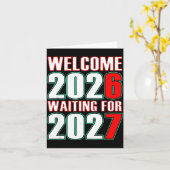 Carte 67 New Year Welcome 2026 Trendy Gen Alpha Slang  (Fleur jaune)