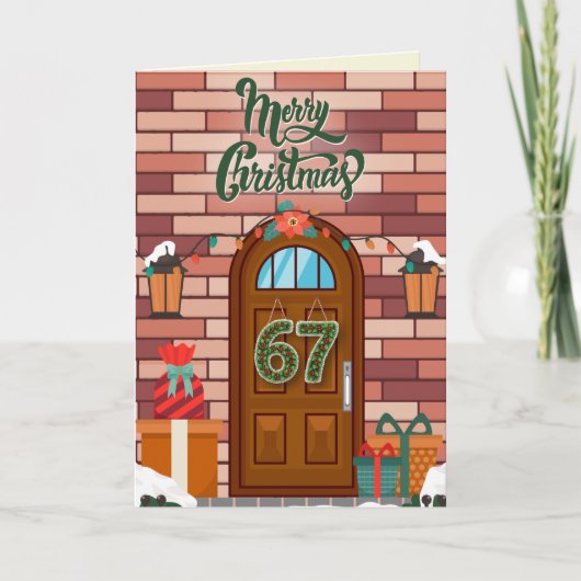 Carte 67 Noël drôle (Devant)