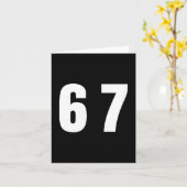 Carte 67 Numérologie (Fleur jaune)