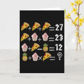 Carte 67 Opérations Ordre Math Pemdas Mème Professeur Dr (Fleur jaune)