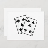 Carte 67 Playing Cards Meme Funny Six Seven (Devant / Derrière)