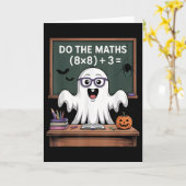 Carte 67 Prof Ghost Halloween Six Seven Meme Faire Le M (Fleur jaune)