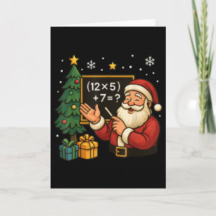 Carte 67 Prof Santa Noël Six Sept Mème Brainrot