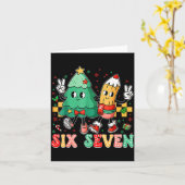 Carte 67 Shirt For Teachers 67 Meme Six Seven Christmas  (Fleur jaune)