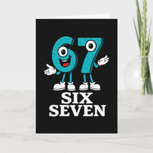Carte 67 Six Seven 6-7 - Drôle de Brainrot Italien Enfan