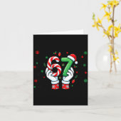 Carte 67 Six Seven Funny Christmas Joke 6 7 Meme Boys Gi (Fleur jaune)
