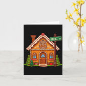 Carte 67 Six Seven Maison en pain d'épice Professeur drô (Fleur jaune)