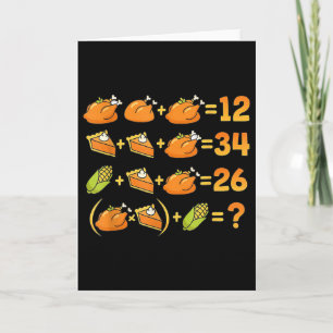 Carte 67 Six Seven Mème Équation De Maths De Thanksgivin