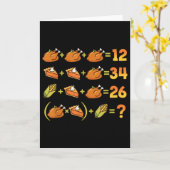 Carte 67 Six Seven Mème Mathématiques Équation de Thanks (Fleur jaune)