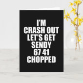 Carte 67 Six Seven Sendy Allons Nous Sendy 6 7endy 67 Mè (Fleur jaune)