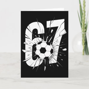 Carte 67 Soccer Six Seven 6 7 Mème 67 _2 