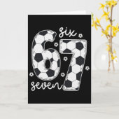 Carte 67 Soccer Six Seven 6 7 Meme 67 _2 (Fleur jaune)